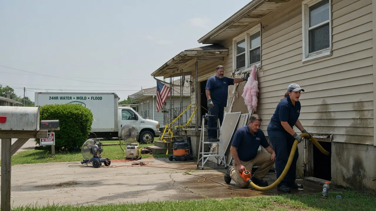 Water Damage Repair in Piedmont, KS near me